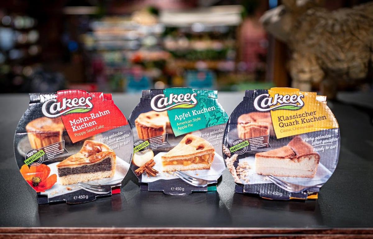 Cakees im Einzelhandel