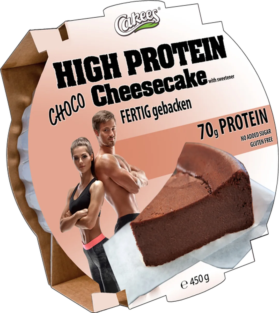 HIGH PROTEIN Quarkkuchen Schoko