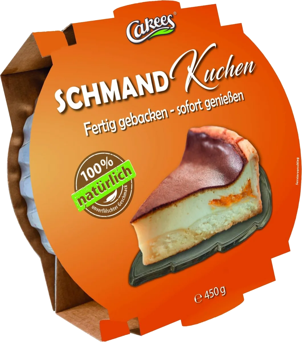 Schmandkuchen mit Mandarinen